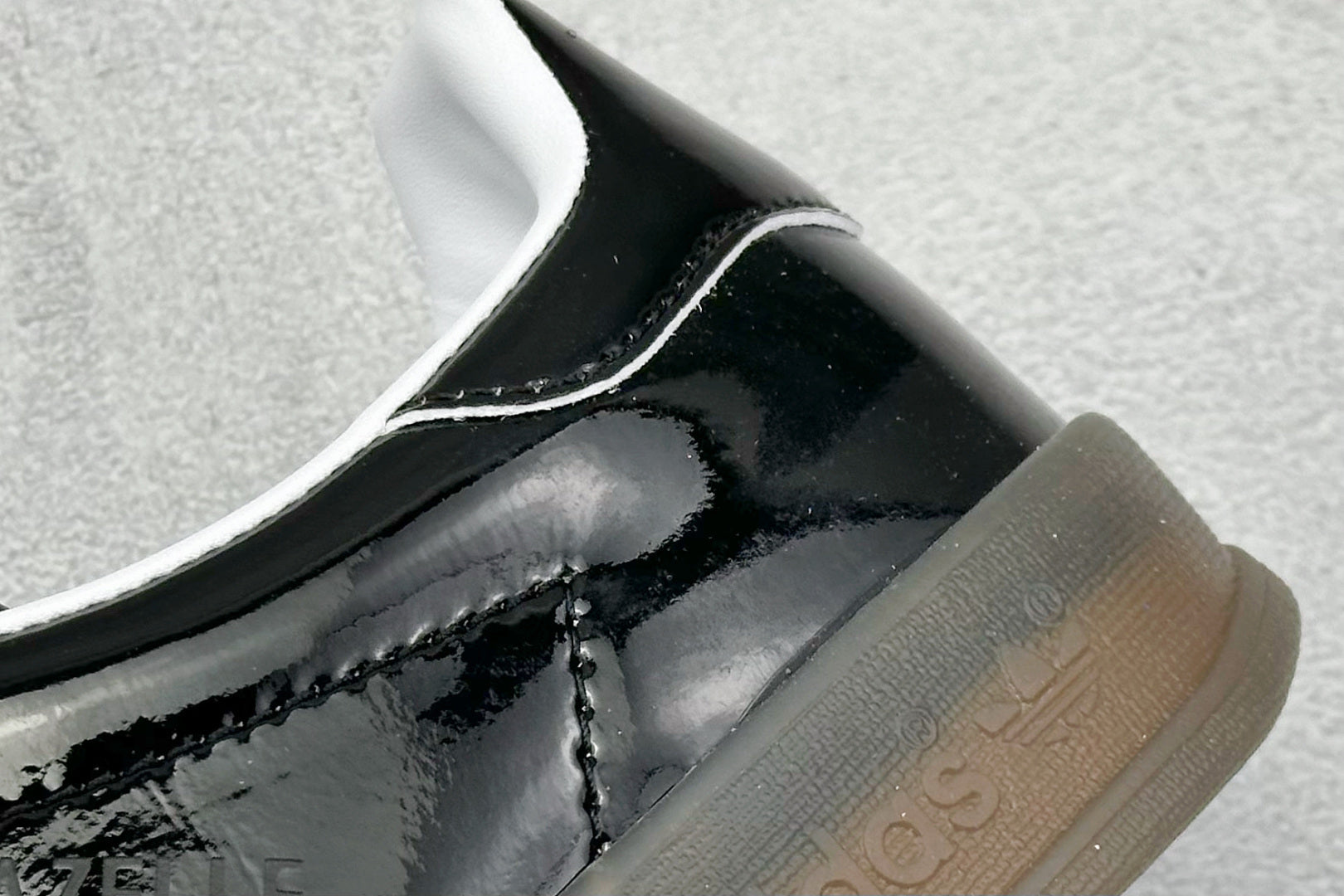 Adidas Gazelle Glossy Black/White