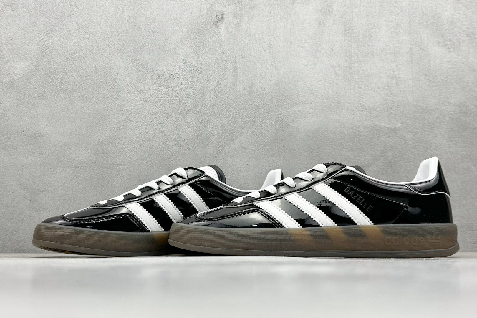 Adidas Gazelle Glossy Black/White