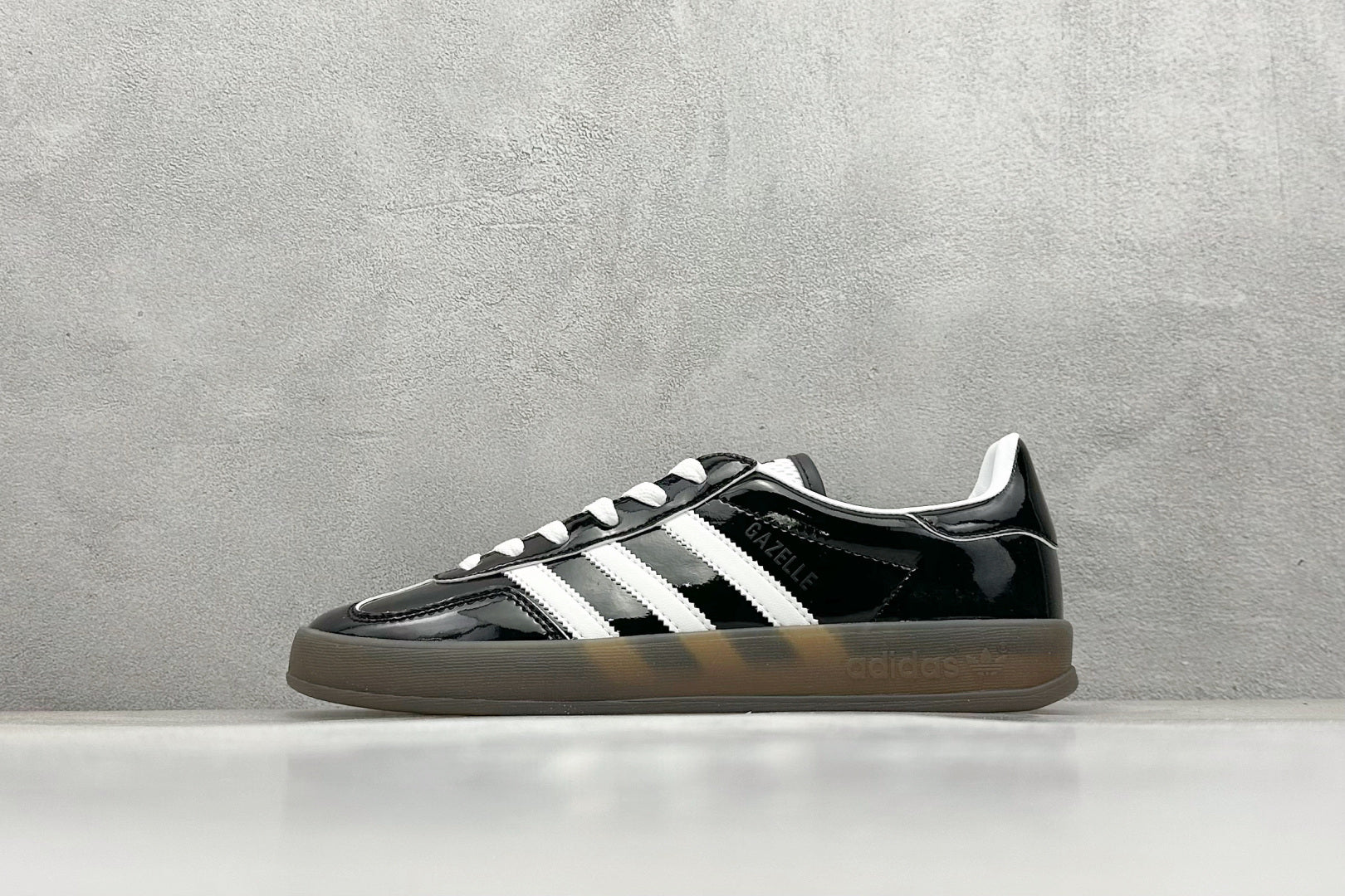 Adidas Gazelle Glossy Black/White