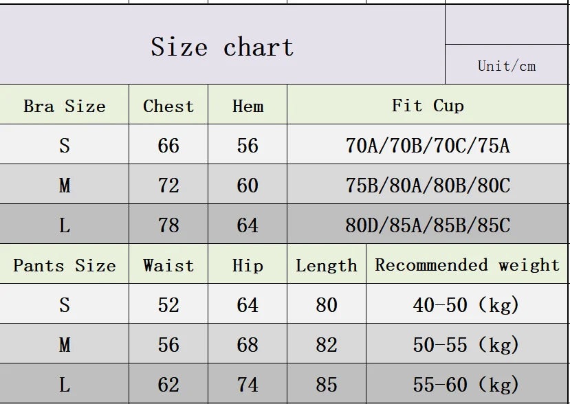 Ensemble Femme Sport Ultra Confort (Brassière + Legging)