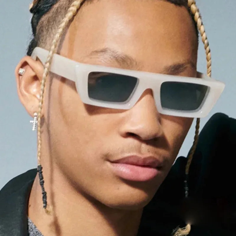 Lunettes de soleil carrées style urbain "2024 2025"