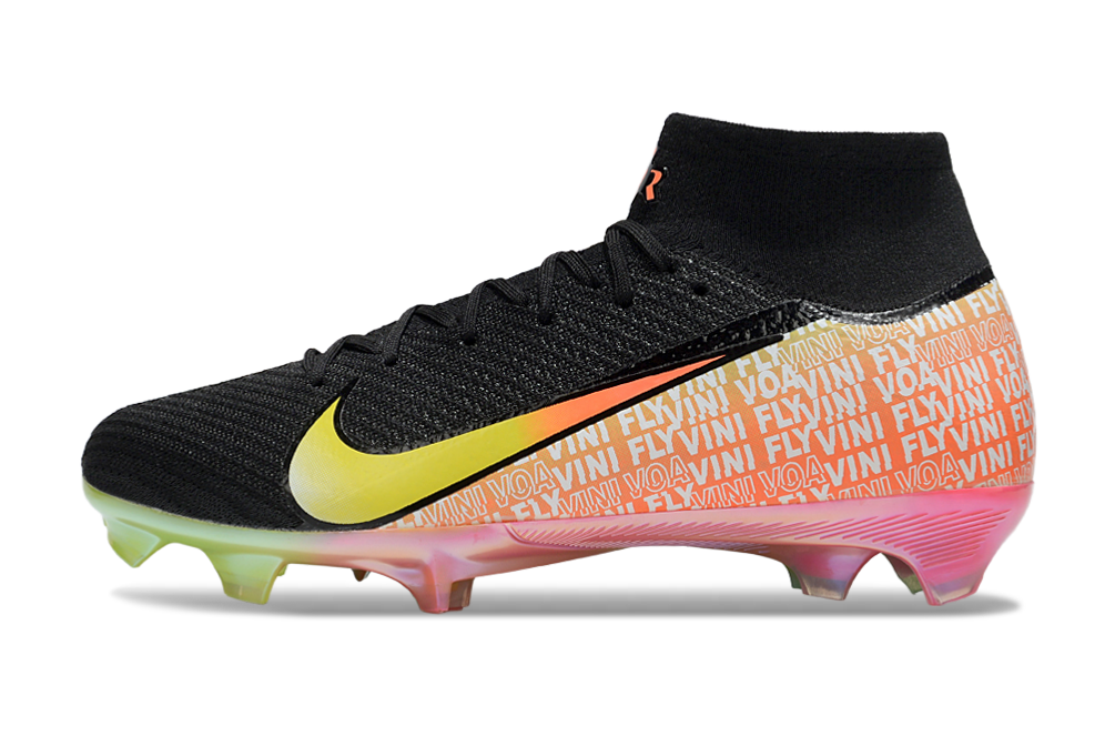 Crampons FG mi-montants – édition “Voa” noir/