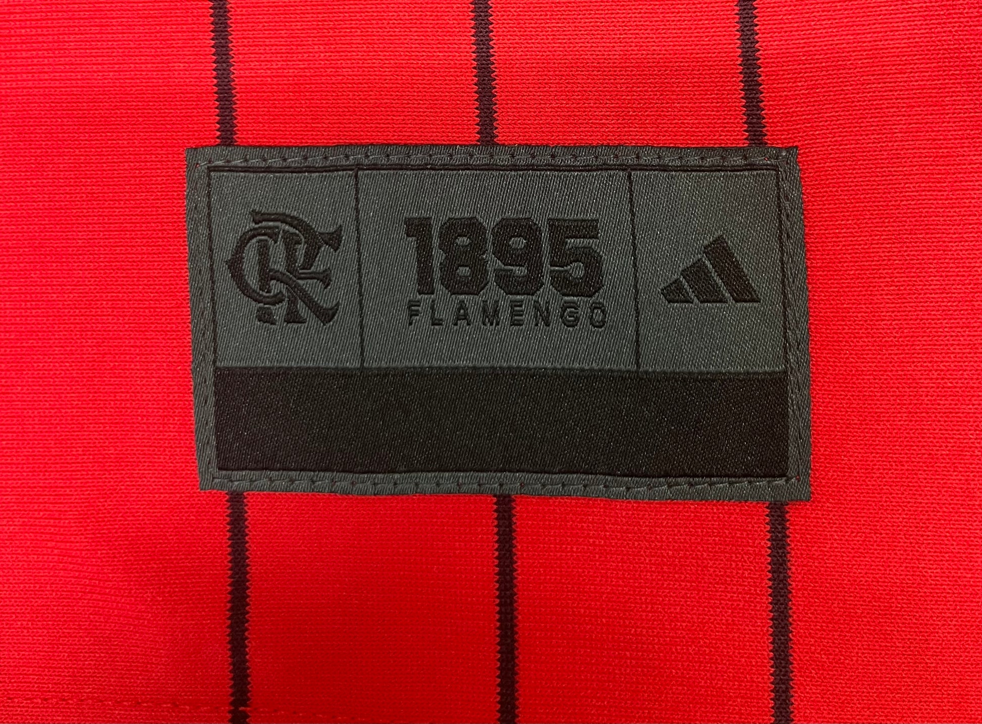 Maillot style baseball Flamengo – Rouge/Noir 1895