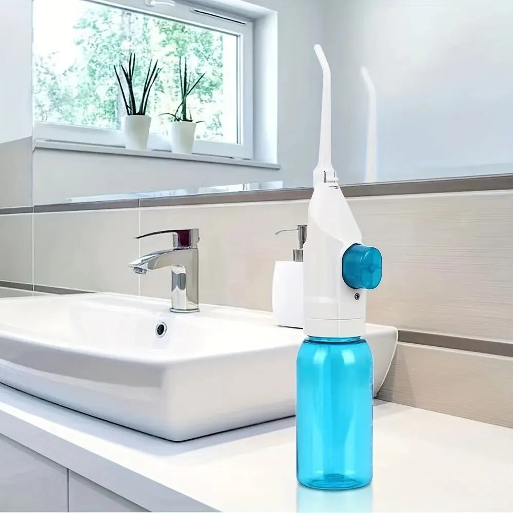 Hydropulseur Dentaire Portable – Jet d’Eau Haute Pression (Sans Pile)