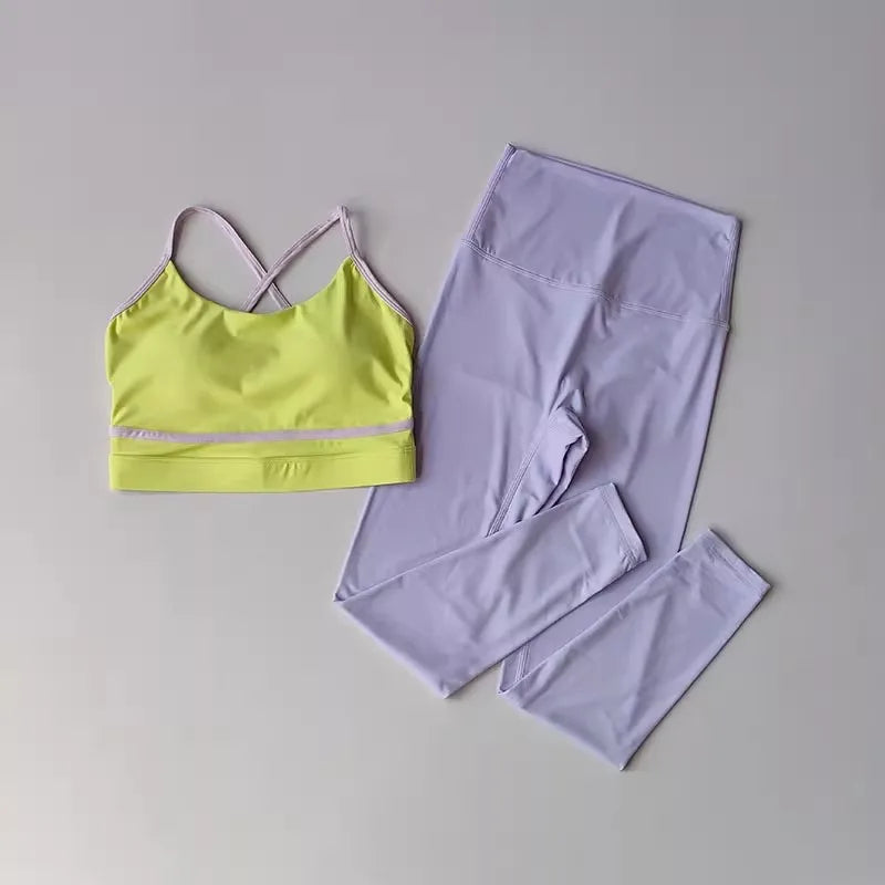 Ensemble Femme Sport Ultra Confort (Brassière + Legging)