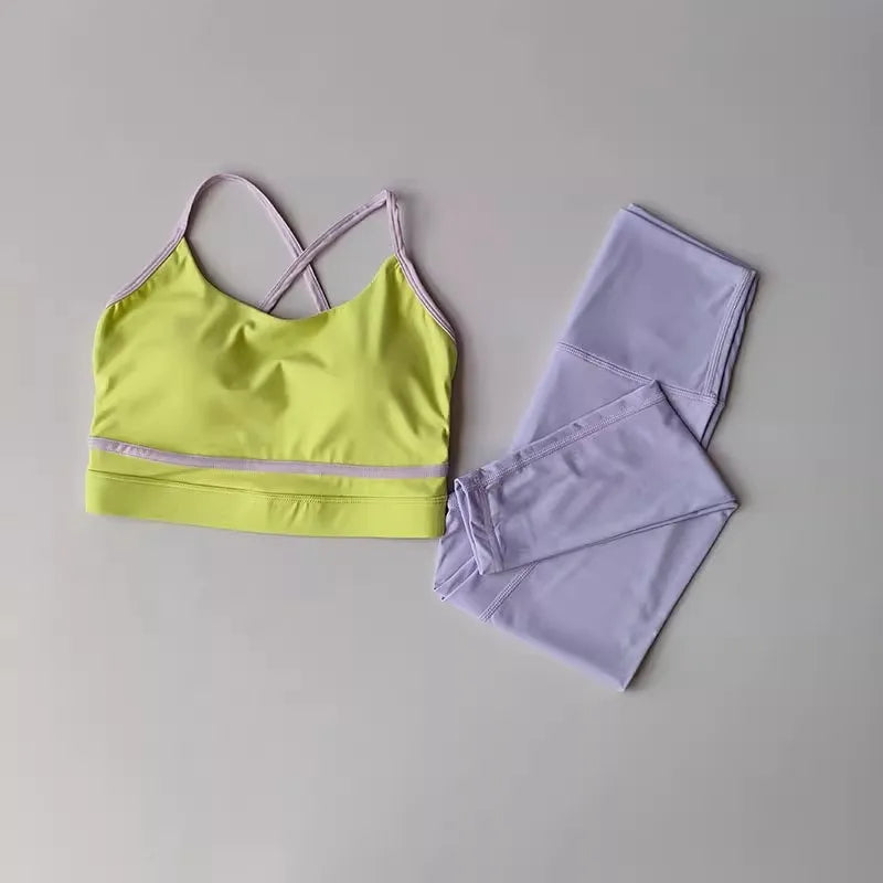 Ensemble Femme Sport Ultra Confort (Brassière + Legging)