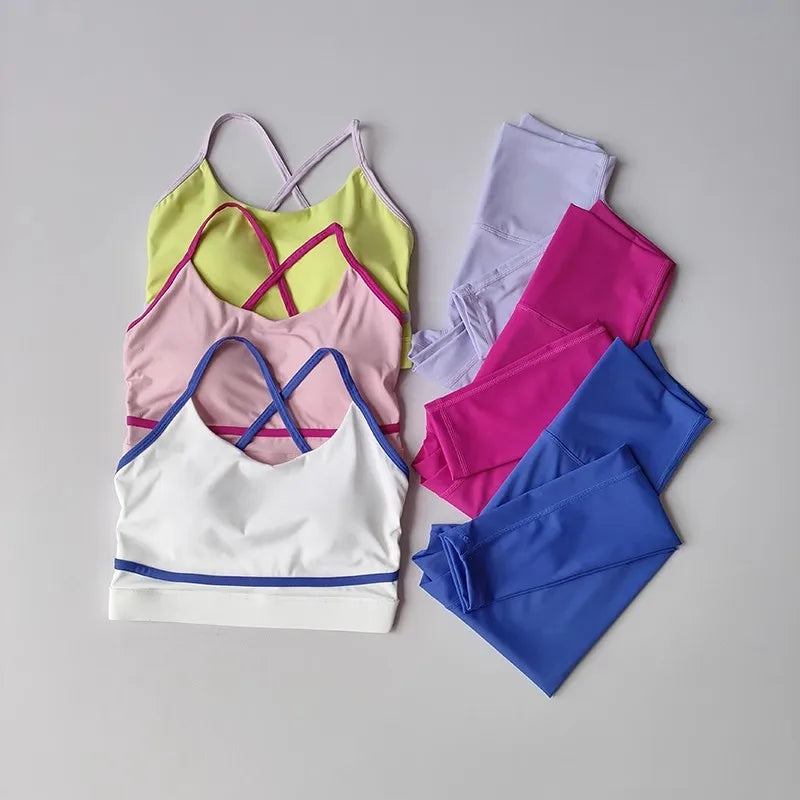 Ensemble Femme Sport Ultra Confort (Brassière + Legging)