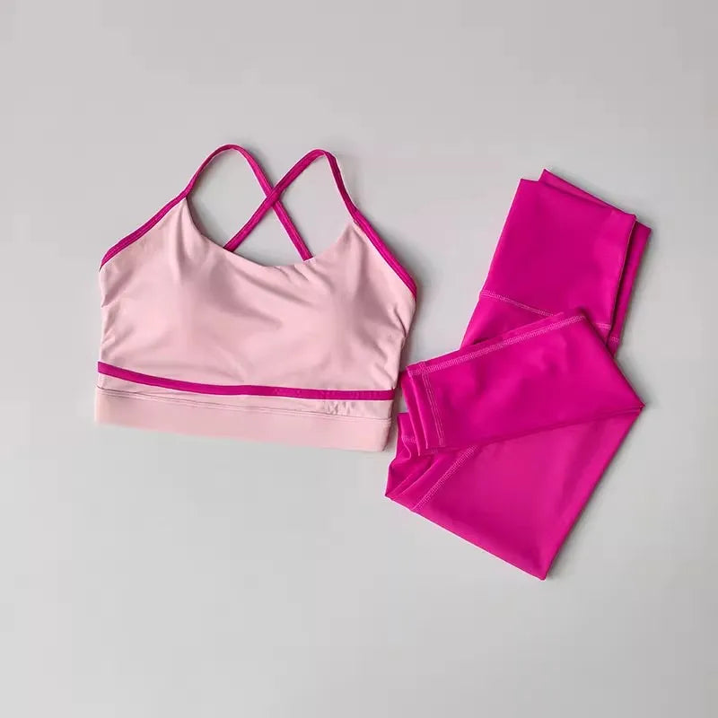 Ensemble Femme Sport Ultra Confort (Brassière + Legging)